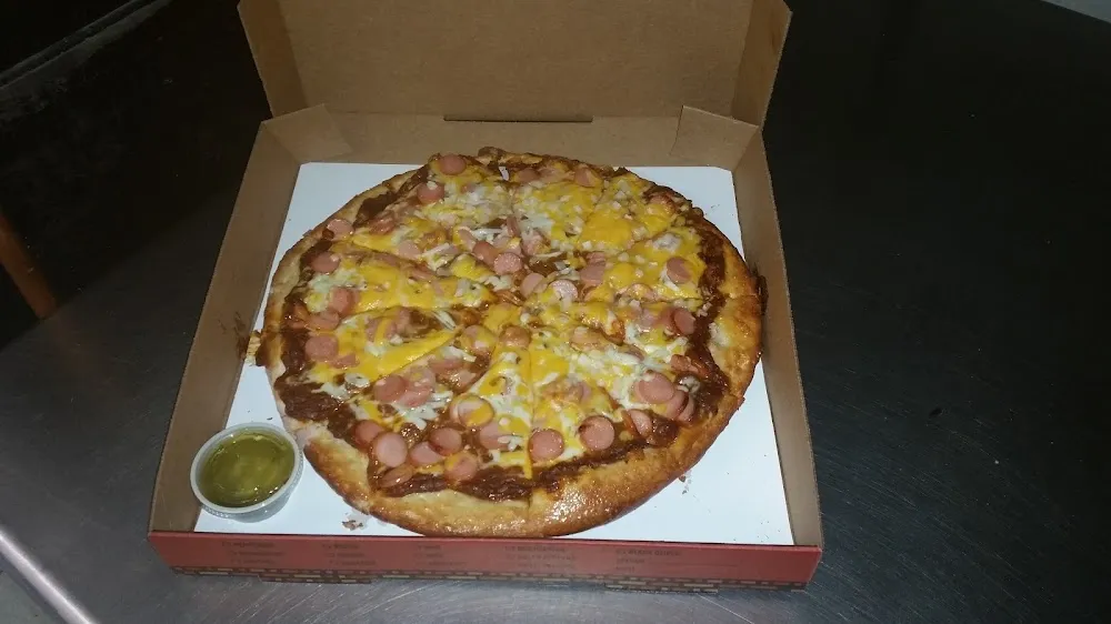 Coney Dog Pizza