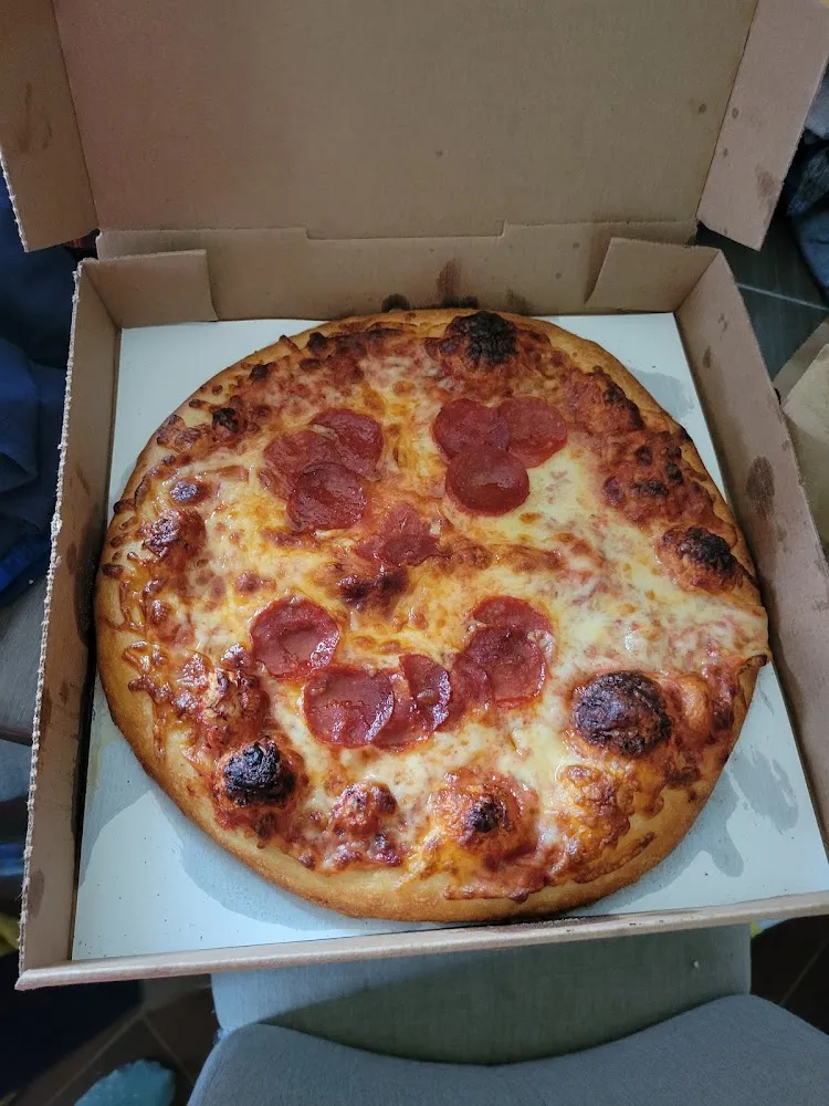 Pepperoni Jack O Lantern Pizza